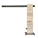 Director Table Lamp - Travertine - Image 3