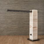 Director Table Lamp - Travertine - Image 2