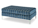 Lauren Chrome Rectangular Ottoman 200 - Image 5