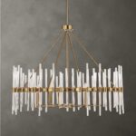 Crystal Stick, 8 Lt Chandelier - Image 2