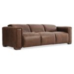 Billings Leather Power Motion Sofa - Image 3