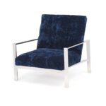 Arlo Tufted Chrome Chair 697 - Image 2