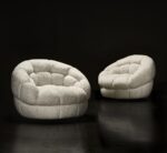 Coco Fabric Swivel Chair - Image 6
