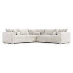 Helena Fabric Sectional Metal Foot - Image 5
