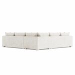 Helena Fabric Sectional Metal Foot - Image 3
