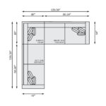 Helena Fabric Sectional Metal Foot - Image 6