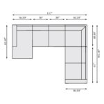 Dawkins Fabric Sectional - Image 5