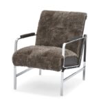 Jada Tufted Chrome Chair 695 - Image 4