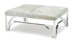 Cyra Chrome Ottoman 930