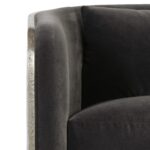 Eliot Fabric Swivel Chair - Image 6