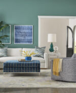 Lauren Chrome Rectangular Ottoman 200 - Image 3