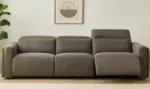 Wilder Power Recliner Sofa Flecked Oat - Image 6