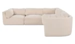Matina Classic L Modular Sectional Taupe - Image 4
