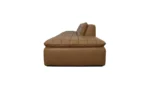 Lino Lounge Modular Sectional Tan Leather - Image 7